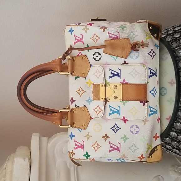 💟Louis Vuitton Takashi Murakami Speedy White/LIMITED EDITION💟 - Picture 2 of 14